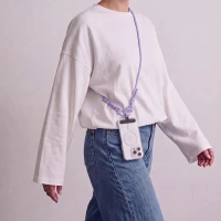 Tech-Protect C5SD Rope Crossbody Strap Lavender, zdjęcie 5