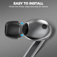 Tech-Protect Ear Tips 3-Pack Samsung Galaxy Buds 3 Pro / 4 Pro Grey, zdjęcie 4