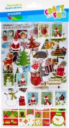 Craft with Fun Ozdoba Bn Naklejki 3mix 16x29 12/288 - zdjęcie