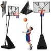 Kosz do koszykówki regulowany 160-305cm stabilny duży Neo-Sport NS-284 - zdjęcie