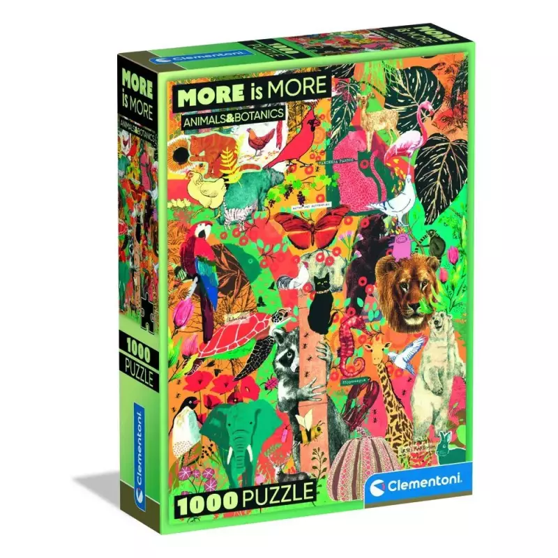 CLE puzzle 1000 Compact Animals_Botanics 37073 CLE puzzle 1000 Compact Animals_Botanics 37073