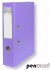 Segregator A4 z okuciem 7,5cm fioletowy - zdjęcie