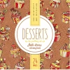 Kolorowanka antystresowa 200x200 12 Desserts - zdjęcie