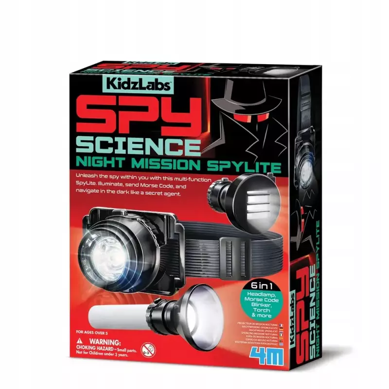 STEM Kit - Spy Flashlight 6 in 1 - KidzLabs STEM Kit - Spy Flashlight 6 in 1 - KidzLabs