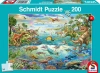 Puzzle 200 Świat dinozaurów G3 - zdjęcie