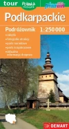 Województwo podkarpackie. Podróżownik, 1:250 000 - zdjęcie