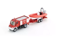 Straż pożarna Unimog z łodzią 1:87, zdjęcie 3