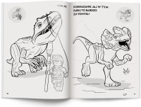 LEGO Jurassic World. Kolorowanka z naklejkami, zdjęcie 3