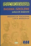 Psychoterapia. Badania i szkolenie - zdjęcie