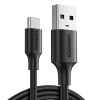 Kabel UGREEN US287 USB-A-USB-C 0.5m (czarny) - zdjęcie