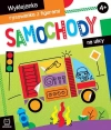 Samochody na ulicy Wyklejanka, rysowanka z figurami 4+ - zdjęcie