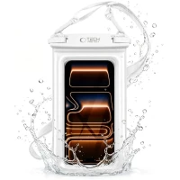 Tech-Protect UWC7 Universal Waterproof Floating Case 6.9 Inch White, zdjęcie 3