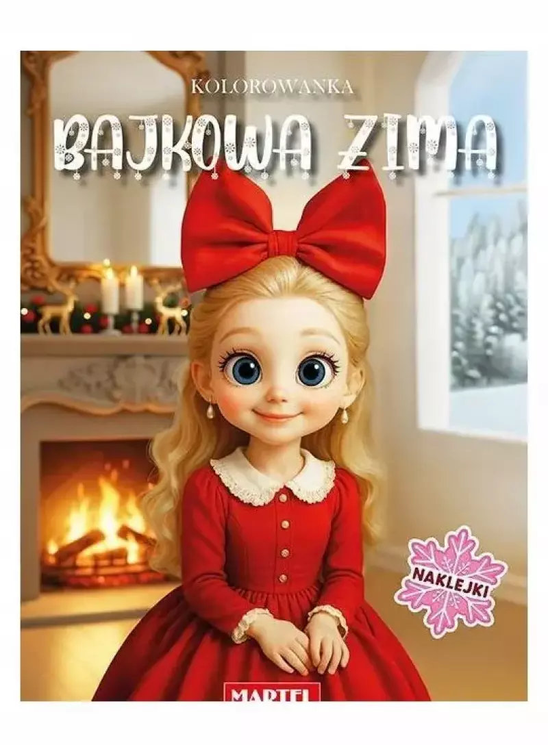 Bajkowa zima z naklejkami Bajkowa zima z naklejkami