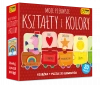 Moje pierwsze kształty i kolory. Puzzle + książka - zdjęcie