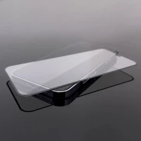 2 szt. szkło hartowane na cały ekran z ramką Case Friendly Wozinsky Full Glue iPhone 15 Pro - czarne, zdjęcie 2