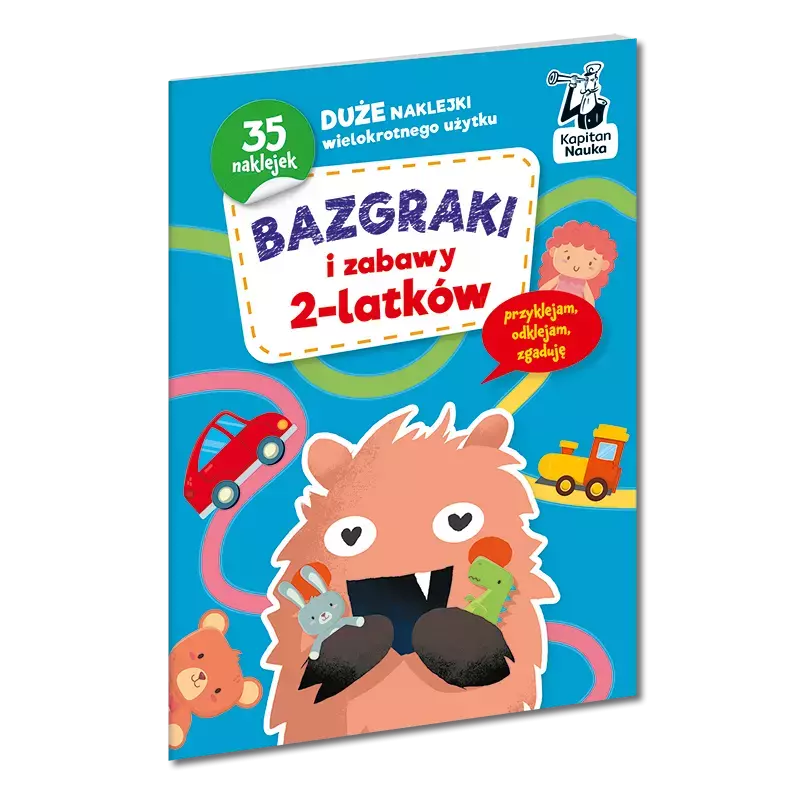 Bazgraki i zabawy 2-latka