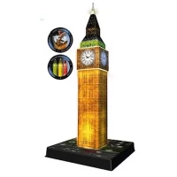 Puzzle 3D 216 elementów. Big Ben nocą, zdjęcie 2