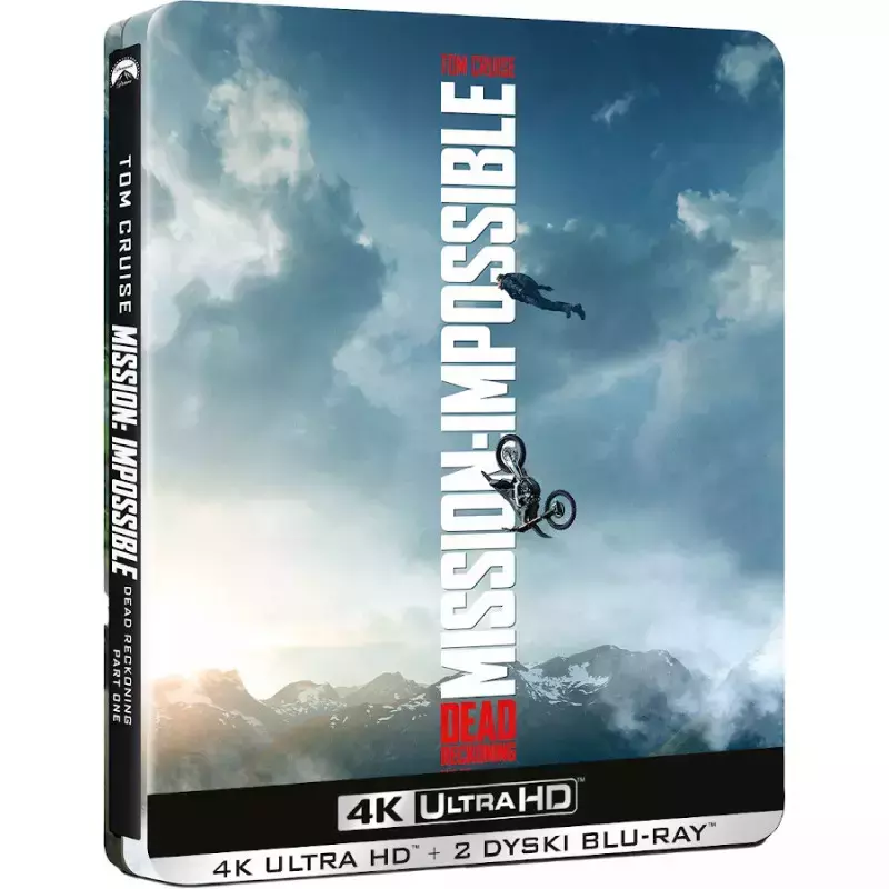 Mission: Impossible 7. Dead Reckoning. Part One. Steelbook, 3 Blu-ray 4K Mission: Impossible 7. Dead Reckoning. Part One. Steelbook, 3 Blu-ray 4K
