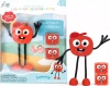 Postać do kąpieli Glo Pals Sammy + 2 świecące kostki sensoryczne - zdjęcie