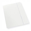 Teczka A4 z gumką biała 300gsm 10szt - zdjęcie