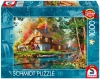 Puzzle 1000 PQ Młyn wodny piękną jesienią 113688 - zdjęcie