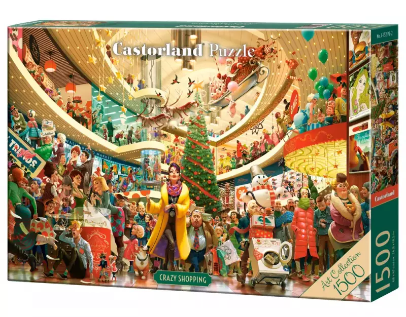 Puzzle 1500 elementów. Art Collection. Szalone zakupy Puzzle 1500 elementów. Art Collection. Szalone zakupy