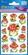 Naklejki papierowe, muchomorki - zdjęcie