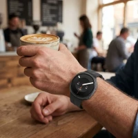Tech-Protect Silicone Evo Samsung Galaxy Watch 8 / 9 / Classic (40 / 44 / 46 mm) Black, zdjęcie 4