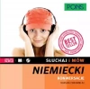 Słuchaj i mów. Konwersacje. Kurs niemieckiego A2 z nagraniami. Książka + CD - zdjęcie