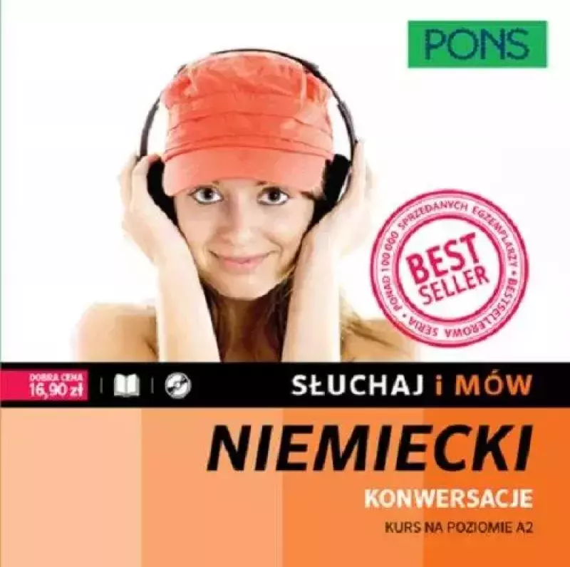 Słuchaj i mów. Konwersacje. Kurs niemieckiego A2 z nagraniami. Książka + CD Słuchaj i mów. Konwersacje. Kurs niemieckiego A2 z nagraniami. Książka + CD