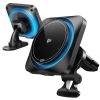 ESR Halolock Cryoboost Magnetic MagSafe Dashboard & Vent Car Mount Wireless Charger QI2 15W Frosted Onyx - zdjęcie