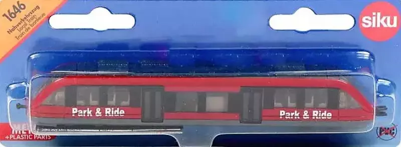 Pociąg regionalny 1:120, mix kolorów Pociąg regionalny 1:120, mix kolorów