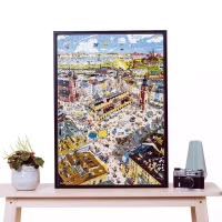 Puzzle 500 elementów. Puzzlove CzuCzu. Miasto Kraków, zdjęcie 4