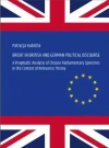 Brexit in British and German Political Discourse - zdjęcie