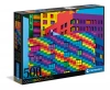 Puzzle 500 elementów. ColorBoom. Kwadraty - zdjęcie
