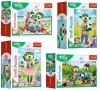 Puzzle mini 54 elementy. Wesoły świat Treflików, mix wzorów - zdjęcie
