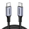 Kabel UGREEN US316 USB-C-USB-C 0.5m (czarny) - zdjęcie