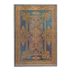 Notatnik w linie Paperblanks Blue Luxe Midi - zdjęcie