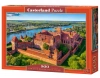 Puzzle 500 elementów. Widok na Zamek Malbork, Polska - zdjęcie