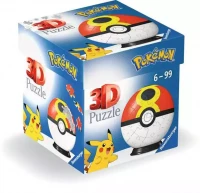 Puzzle 3D 54 elementy. Pokemon Dusk Ball, zdjęcie 2