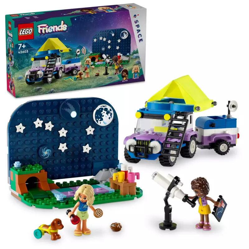 LEGO Friends Kamper z mobilnym obserwatorium gwiazd 42603