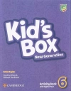 Kid's Box New Generation 6 Activity Book with Digital Pack - zdjęcie