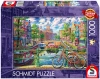Puzzle 1000 PQ Kanał Amsterdamski 113684 - zdjęcie