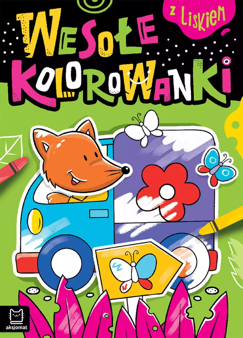 Wesołe kolorowanki z liskiem Wesołe kolorowanki z liskiem