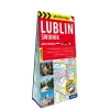 Lublin i Świdnik foliowany plan miasta 1:20 000 - zdjęcie