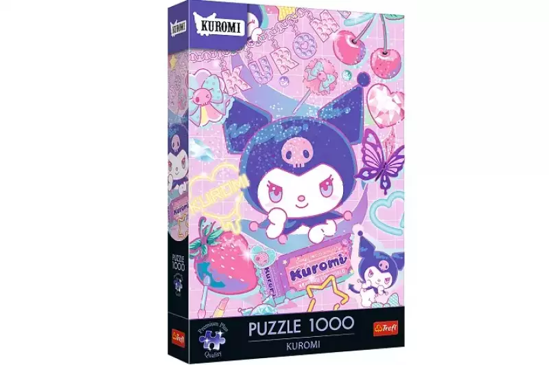 Puzzle Premium Plus, Kuromi 1000 elementów Puzzle Premium Plus, Kuromi 1000 elementów