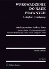Wprowadzenie do nauk prawnych. Leksykon tematyczny - zdjęcie