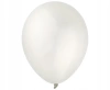 Balony Decomex 9", metalik perłowe białe, 100szt. - zdjęcie