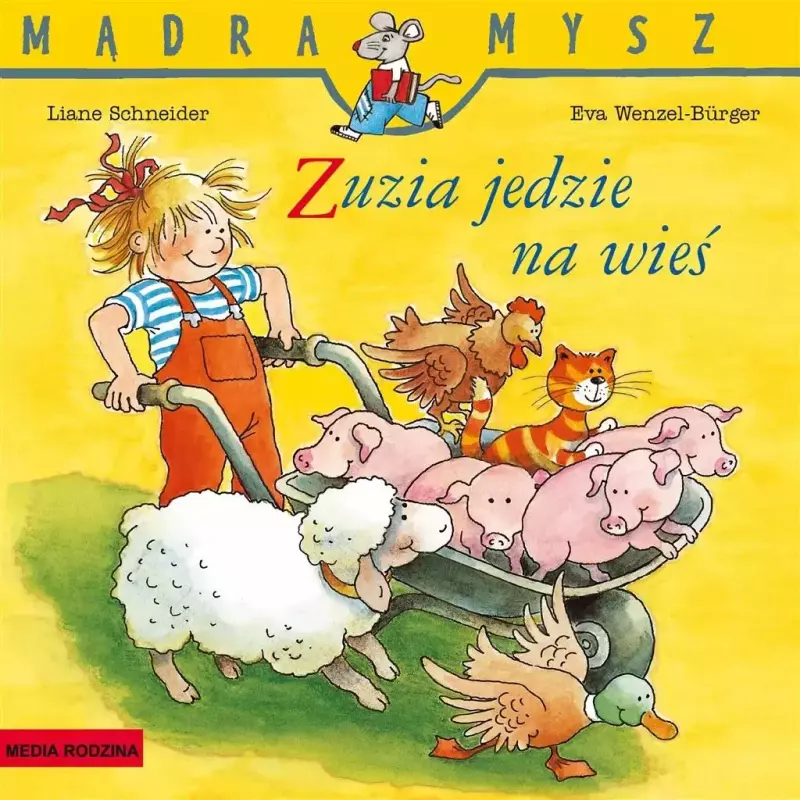 Madra Mysz. Zuzia jedzie na wieś w.2024 Madra Mysz. Zuzia jedzie na wieś w.2024