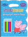 W wesołym świecie Peppy. Świnka Peppa. SuperKolory - zdjęcie